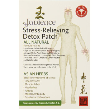 Jadience Herbal Formulas, Stress-Relieving Detox Patch - 12 Patches