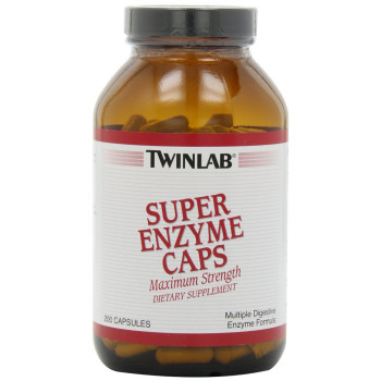 Twinlab, Super Enzyme Caps - 200 Capsules