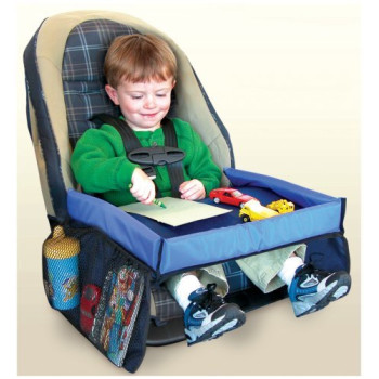 Star Kids, Snack & Play Travel Tray With Mesh Pockets, Cup Holder & Reinforced Sides