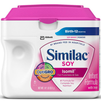 Similac, Isomil Soy Infant Formula with Iron Powder - 23.2 Ounce (0~12 Month)