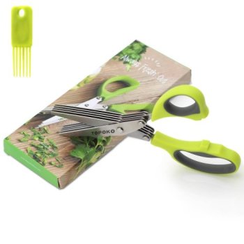 TPK, Multi-Blades Scissors with Cleaning Brush