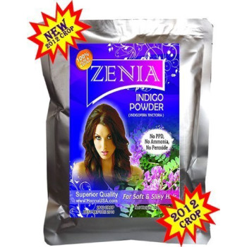 Zenia, Indigo Powder For Black Hair - 100 gram