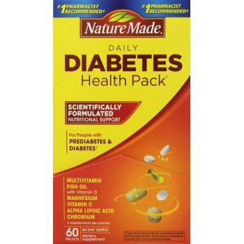 Nature Made, Daily Diabetes Health Pack - 60 Packets