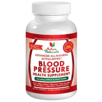 Activa Naturals, Blood Pressure Supplement with Advanced Natural Herbs - 90 Veg. Capsules