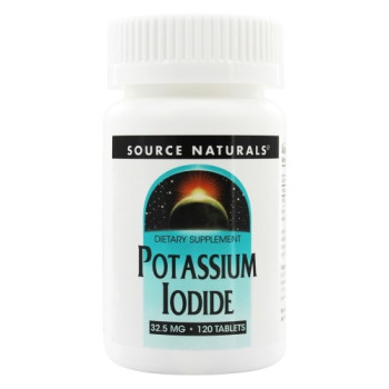 Source Naturals, Potassium Iodide, 32.5 mg - 120 Tablets