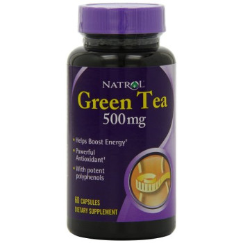 Natrol, Green Tea, 500 mg - 60 Capsules