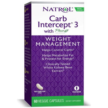 Natrol, Carb Intercept 3 - 60 Capsules