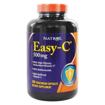 Natrol, Easy-C with Bioflavonoids, 500 mg - 240 Veggie Caps.