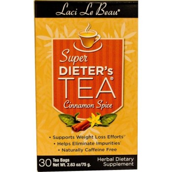 Natrol, Laci Le Beau, Super Dieter's Tea, Cinnamon Spice, 30 Tea Bags - 2.63 oz (75 g)