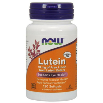 Now Foods, Lutein Esters, 10 mg - 120 Softgels