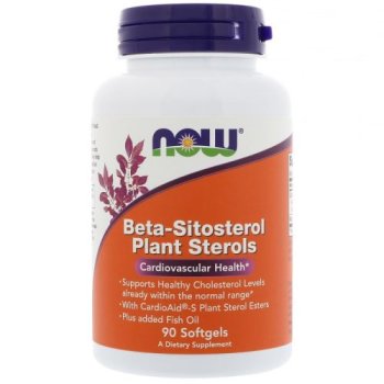 Now Foods, Beta-Sitosterol Plant Sterols - 90 Softgels