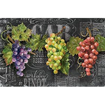 CounterArt, Paper Placemat, Chalkboard Wine, 24-Pack