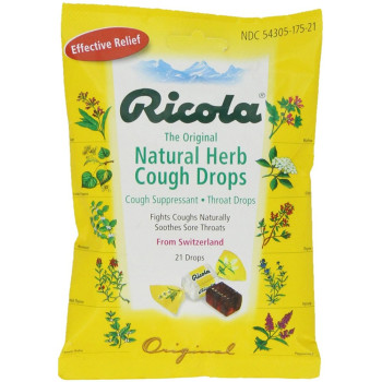 Ricola, Original Herb Cough & Throat Drops - 21 Drops