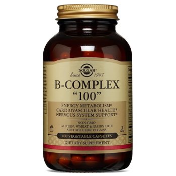 Solgar, B-Complex 100 - 100 Vegetable Capsules