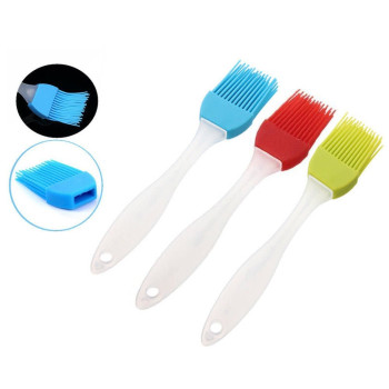 Silcony, Pure Heat Resistant 7 inch Silicone Basting Pastry Brushes - Set of 3