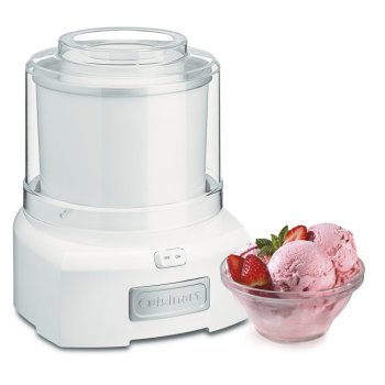 Cuisinart, 1.5 Quart Frozen Yogurt-Ice Cream Maker (White)