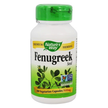 Nature's Way, Fenugreek Seed, 610 mg - 100 Veggie Caps