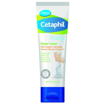 Cetaphil Baby, Diaper Cream with Organic Calendula, Vitamin B5 and E - 2.5 Ounce