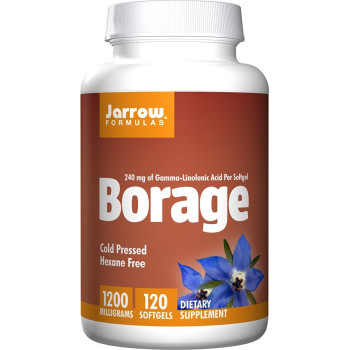 Jarrow Formulas, Borage, GLA-240, 1200 mg - 120 Softgels