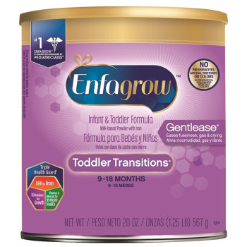 Enfagrow, Toddler Transitions Powder (9~18 Months) - 20 Ounce Can