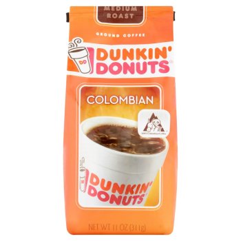 Dunkin' Donuts, 100% Colombian Ground Coffee, Medium Roast - 11 oz (311 g)