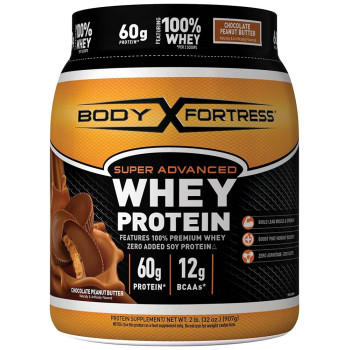 Body Fortress, Super Advanced, Whey Protein Powder - 2 Pounds (907 g)  *Select Flavor