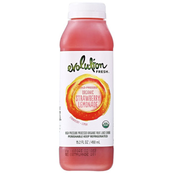 Evolution Fresh, Organic Strawberry Lemonade - 15.2 oz (450 ml)