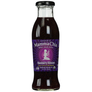 Mamma Chia, Organic Blackberry, Hibiscus, Vitality Beverage - 10 oz (296 ml)