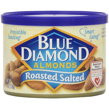Blue Diamond Almonds, Roasted Salted - 6 oz (170 g)