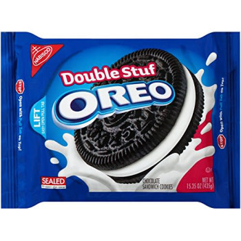 Oreo, Double Stuf Chocolate Sandwich Cookies - 15.35 oz (435 g)