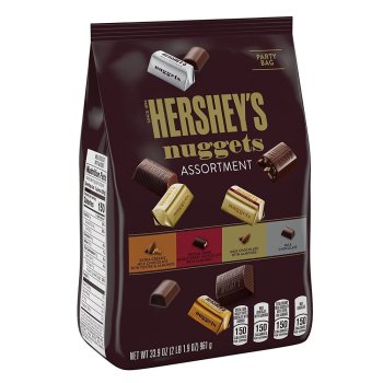 Hershey's, Nuggets Chocolates Assortment in Stand Up Bag - 38.5 oz (1.09 kg)