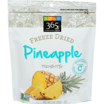 365 Everyday Value, Freeze Dried Pineapple Tidbits - 1 oz (28 g)