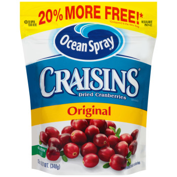 Ocean Spray, Craisins Original - 12 oz (340 g) x 4 Packs
