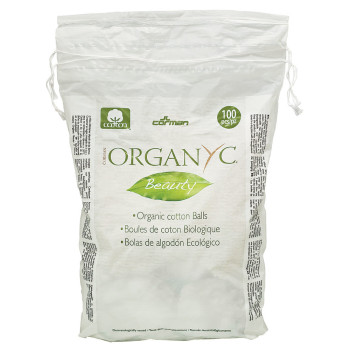 Organyc, Organic Beauty Cotton Balls - 100 Count