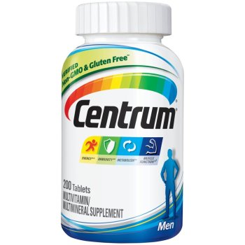 Centrum, Men's Multivitamin / Multimineral Supplement - 200 Tablets