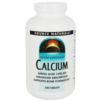 Source Naturals, Calcium, 200mg - 250 Tablets