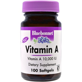 Bluebonnet Nutrition, Vitamin A, 10000 IU - 100 Softgels