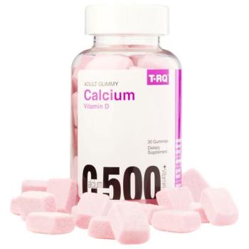 T.RQ, Calcium 500 + Vitamin D - 30 Gummies