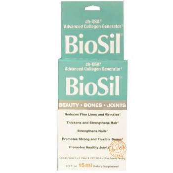 Natural Factors, BioSil, ch-OSA Advanced Collagen Generator - 0.5 fl oz (15 ml)