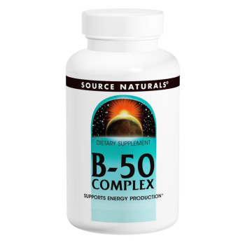 Source Naturals, B-50 Complex, 50 mg - 100 Tablets