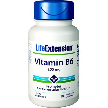 Life Extension, Vitamin B6, 250 mg - 100 Veggie Caps