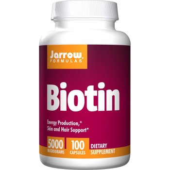 Jarrow Formulas, Biotin, 5000 mcg - 100 Capsules