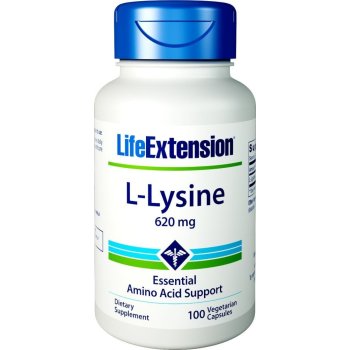 Life Extension, L-Lysine, 620 mg - 100 Veggie Caps