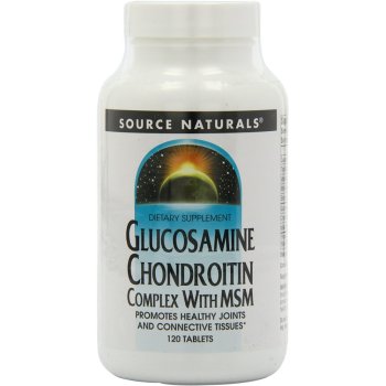 Source Naturals, Glucosamine Chondroitin Complex with MSM - 120 Tablets