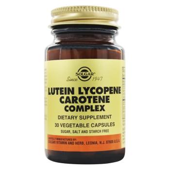 Solgar, Lutein Lycopene Carotene Complex - 30 Vegetable Capsules