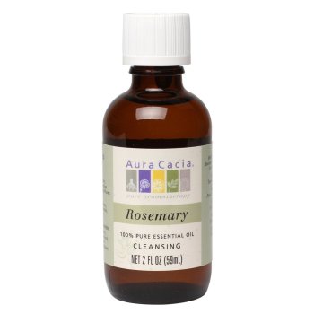 Aura Cacia, 100% Pure Essential Oil, Rosemary - 2 fl oz (59 ml)