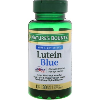 Nature's Bounty, Lutein Blue - 30 Softgels