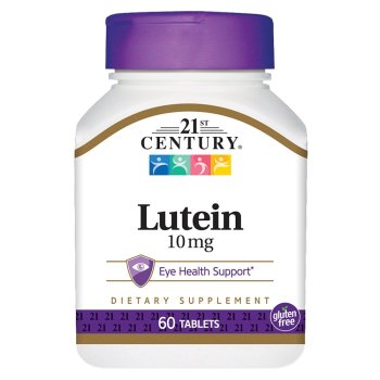 21st Century, Lutein, 10 mg - 60 Tablets