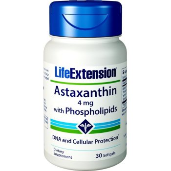 Life Extension, Astaxanthin, with Phospholipids, 4 mg - 30 Softgels