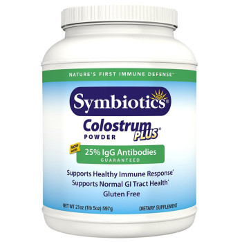 Symbiotics, Colostrum Plus, Powder - 21 oz (597 g)